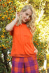 Heidi Top - Tangerine